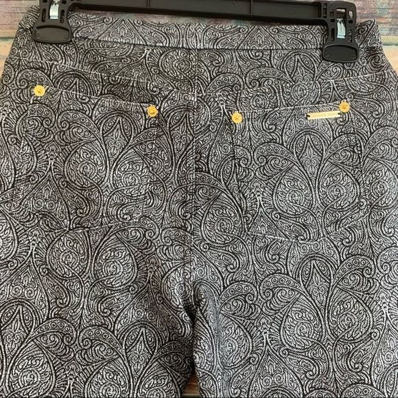 Sz XS Michael Kors Linhart Print Leggings NWT - Picture 9 of 10